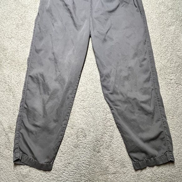 Anthropologie Equinox Postmark Jumpsuit Womens Small Apron Gray Overalls Linen - Picture 6 of 14